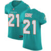 Nike Miami Dolphins #21 Frank Gore Aqua Green Team Color Men’s Stitched NFL Vapor Untouchable Elite Jersey