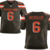 Men’s Cleveland Browns #6 Cody Kessler Brown Team Color Stitched NFL New Elite Jersey