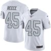 Nike Raiders #45 Marcel Reece White Men’s Stitched NFL Limited Rush Jersey