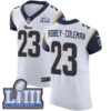 Men’s Los Angeles Rams #23 Nickell Robey-Coleman White Nike NFL Road Vapor Untouchable Super Bowl LIII Bound Elite Jersey