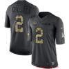 Men’s Green Bay Packers #2 Mason Crosby Black Anthracite 2016 Salute To Service Stitched NFL Nike Limited Jersey