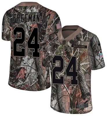 Nike Falcons #24 Devonta Freeman Camo Men’s Stitched NFL Limited Rush Realtree Jersey