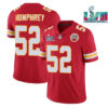Men’s Kansas City Chiefs #52 Creed Humphrey Red Super Bowl LVII Patch Vapor Untouchable Limited Stitched Jersey