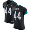Nike Jacksonville Jaguars #44 Myles Jack Black Alternate Men’s Stitched NFL Vapor Untouchable Elite Jersey