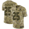 Nike Texans #25 Kareem Jackson Camo Men’s Stitched NFL Limited 2018 Salute To Service Jersey