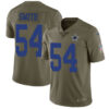 Nike Dallas Cowboys #54 Jaylon Smith Olive Men’s Stitched NFL Limited 2017 Salute To Service Jersey