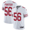 Nike San Francisco 49ers #56 Reuben Foster White Men’s Stitched NFL Vapor Untouchable Limited Jersey