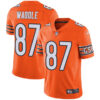 Nike Chicago Bears #87 Tom Waddle Orange Men’s Stitched NFL Limited Rush Jersey