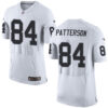 Nike Oakland Raiders #84 Cordarrelle Patterson White Men’s Stitched NFL New Elite Jersey