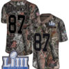#87 Limited Rob Gronkowski Camo Nike NFL Youth Jersey New England Patriots Rush Realtree Super Bowl LIII Bound