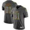 Nike Pittsburgh Steelers #81 Jesse James Gray Static Men’s NFL Vapor Untouchable Game Jersey