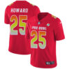 Nike Miami Dolphins #25 Xavien Howard Red Men’s Stitched NFL Limited AFC 2019 Pro Bowl Jersey
