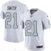 Men’s Oakland Raiders #21 Sean Smith White 2016 Color Rush Stitched NFL Nike Limited Jersey