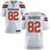 Men’s Cleveland Browns #82 Gary Barnidge White Road 2015 NFL Nike Elite Jersey