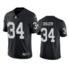 Men’s Las Vegas Raiders #34 Brandon Bolden Black Vapor Limited Stitched Jersey