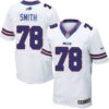Men’s Buffalo Bills #78 Bruce Smith 2013 Nike White Elite Jersey