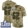 #62 Limited Joe Thuney Camo Nike NFL Men’s Jersey New England Patriots 2018 Salute to Service Super Bowl LIII Bound