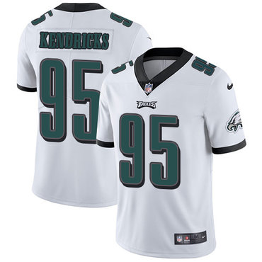 Nike Philadelphia Eagles #95 Mychal Kendricks White Men’s Stitched NFL Vapor Untouchable Limited Jersey