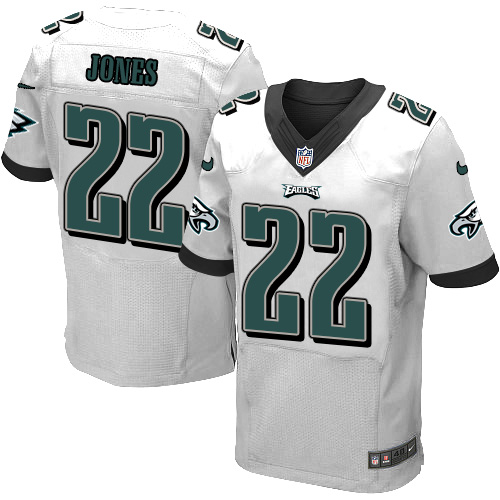 Nike Philadelphia Eagles #22 Sidney Jones White Men’s Stitched NFL New Elite Jersey