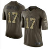 Nike Texans #17 Brock Osweiler Green Men’s Stitched NFL Limited Salute to Service Jersey