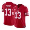 Men’s San Francisco 49ers #13 Brock Purdy Red 2023 F.U.S.E. With 1-Star C Patch Vapor Untouchable Limited Football Stitched Jersey