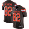 Nike Cleveland Browns #82 Ozzie Newsome Brown Team Color Men’s Stitched NFL Vapor Untouchable Limited Jersey