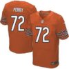Men’s Chicago Bears #72 William Perry Orange Retired Player NFL Nike Elite Jersey