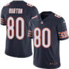Nike Bears 80 Trey Burton Navy Blue Team Color Men’s Stitched NFL Vapor Untouchable Limited Jersey