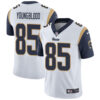 Men’s Nike Rams 85 Jack Youngblood White Vapor Untouchable Player Limited Jersey