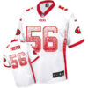 Nike San Francisco 49ers #56 Reuben Foster White Men’s Stitched NFL Elite Drift Fashion Jersey