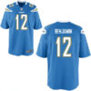 Men’s San Diego Chargers #12 Travis Benjamin Light Blue Alternate Stitched NFL Nike Elite Jersey