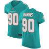 Nike Miami Dolphins #90 Charles Harris Aqua Green Team Color Men’s Stitched NFL Vapor Untouchable Elite Jersey