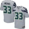Nike Seattle Seahawks #33 Christine Michael Gray Elite Jersey