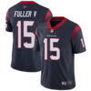 Texans #15 Will Fuller V Navy Blue Team Color Men’s Stitched Football Vapor Untouchable Limited Jersey