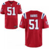 Men’s New England Patriots #51 David Harris Red Alternate Stitched NFL Nike Elite Jersey