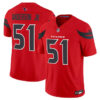 Men’s Houston Texans #51 Will Anderson Jr. Red 2024 Alternate Vapor F.U.S.E. Limited Football Stitched Jersey