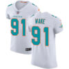 Nike Miami Dolphins #91 Cameron Wake White Men’s Stitched NFL Vapor Untouchable Elite Jersey