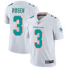 Dolphins #3 Josh Rosen White Men’s Stitched Football Vapor Untouchable Limited Jersey