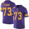 Nike Vikings #73 Sharrif Floyd Purple Men’s Stitched NFL Limited Rush Jersey