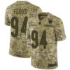 Nike Bears #94 Leonard Floyd Camo Men’s Stitched NFL Limited 2018 Salute To Service Jersey