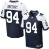 Men’s Dallas Cowboys #94 Randy Gregory Navy Blue Thanksgiving Alternate NFL Nike Elite Jersey