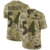 Nike Ravens #54 Tyus Bowser Camo Men’s Stitched NFL Limited 2018 Salute To Service Jersey