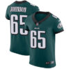 Men’s Nike Philadelphia Eagles #65 Lane Johnson Midnight Green Team Color Stitched NFL Vapor Untouchable Elite Jersey