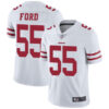 49ers #55 Dee Ford White Men’s Stitched Football Vapor Untouchable Limited Jersey