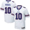Men’s Buffalo Bills #10 Robert Woods 2013 Nike White Elite Jersey