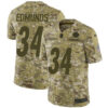 Nike Steelers #34 Terrell Edmunds Camo Men’s Stitched NFL Limited 2018 Salute To Service Jersey