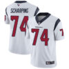 Texans #74 Max Scharping White Men’s Stitched Football Vapor Untouchable Limited Jersey