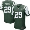 Men’s New York Jets #29 Bilal Powell Green Team Color NFL Nike Elite Jersey