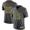 Nike Pittsburgh Steelers #25 Artie Burns Gray Static Men’s NFL Vapor Untouchable Game Jersey