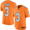 Men’s Miami Dolphins #3 Andrew Franks Orange 2016 Color Rush Stitched NFL Nike Limited Jersey